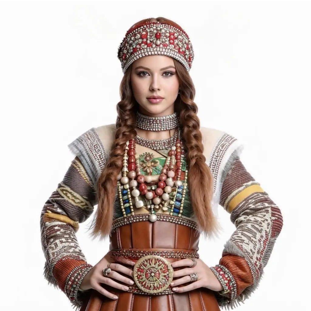 Национальная одежда и украшения